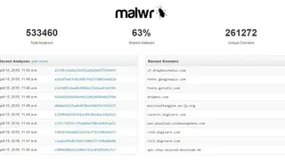 Malwr screenshot