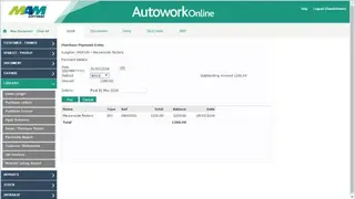 MAM Autowork Online screenshot
