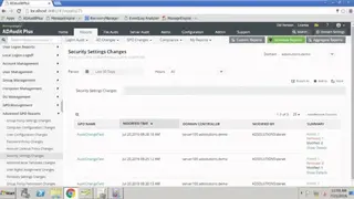 ManageEngine ADAudit Plus screenshot