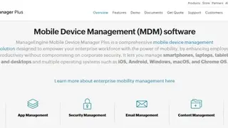 ManageEngine Enterprise Mobility Management screenshot