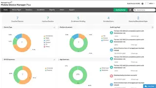 ManageEngine Mobile Device Manager Plus screenshot