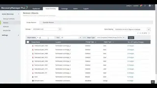 ManageEngine RecoveryManager screenshot
