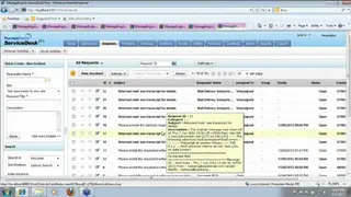 ManageEngine ServiceDesk Plus screenshot