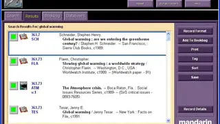 Mandarin Library Automation screenshot