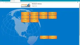 Mandarin Library Automation screenshot