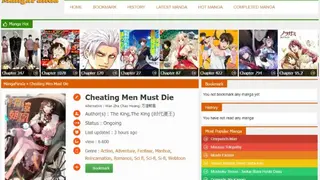 Mangapanda screenshot