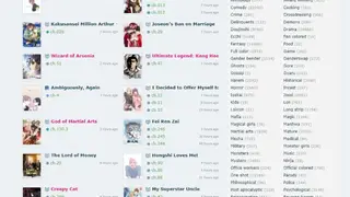 Mangapark screenshot