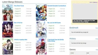 Mangastream screenshot