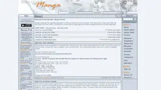 Mangaupdates screenshot