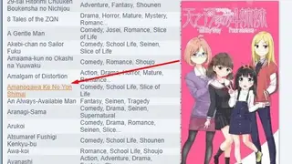 Mangaupdates screenshot