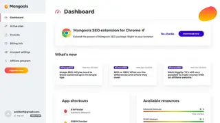 Mangools screenshot