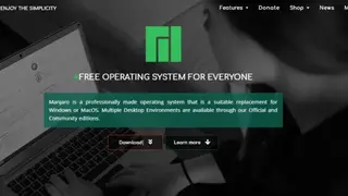 Manjaro Linux screenshot