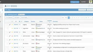 MantisBT screenshot