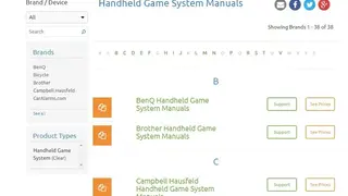 Manuals Online screenshot
