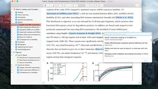 Manuscripts screenshot