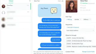 ManyChat for Facebook Messenger screenshot