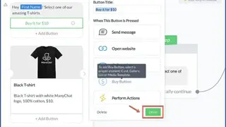 ManyChat for Facebook Messenger screenshot