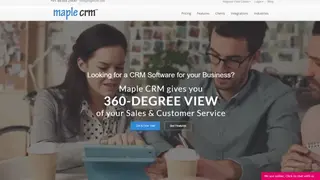 Maple CRM screenshot