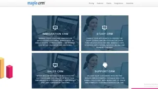 Maple CRM screenshot
