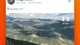 MapMyRIDE screenshot