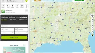MapQuest screenshot