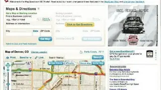 MapQuest screenshot