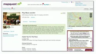 MapQuest Business screenshot