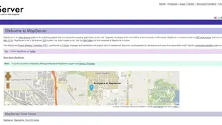 Mapserver screenshot