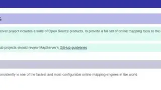 Mapserver screenshot
