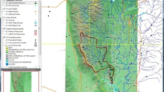 MapWindow GIS screenshot