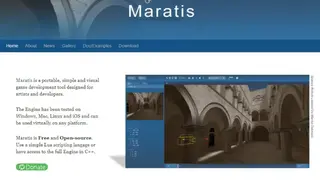 Maratis screenshot