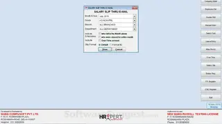 Marg ERP 9+ HR Xpert screenshot