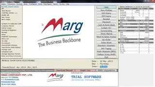 Marg ERP9+ Billing and Invoicing Software screenshot