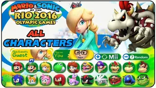 Mario and Sonic: Rio 2016 olympic game screenshot