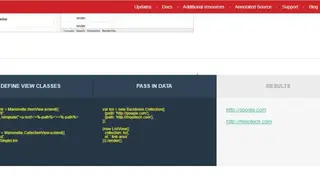 MarionetteJs screenshot