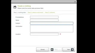 Mark the meeting screenshot