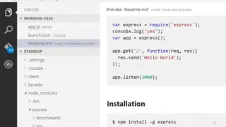 Markdown screenshot