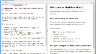 MarkdownPad screenshot