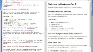 MarkdownPad screenshot