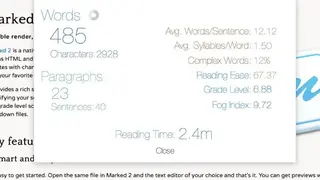 Marked 2 screenshot