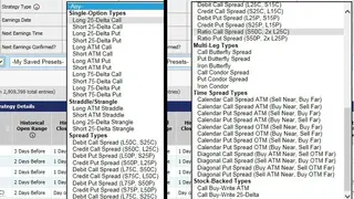 MarketChameleon Insider Trades Screener screenshot