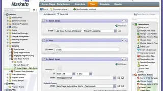 Marketo screenshot