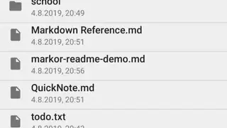 Markor screenshot