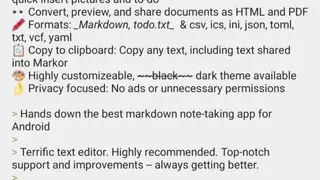 Markor screenshot
