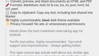 Markor screenshot