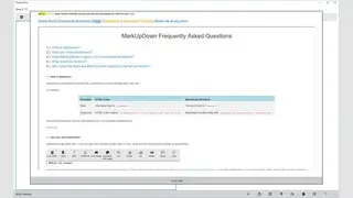 MarkUpDown screenshot