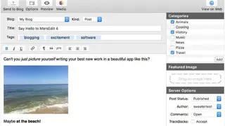 MarsEdit screenshot