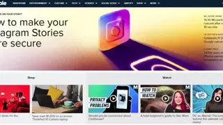 Mashable screenshot