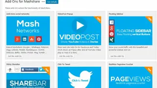 MashShare screenshot