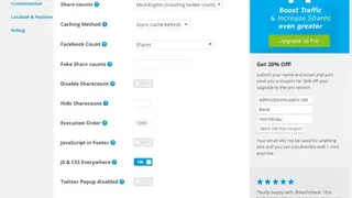 MashShare screenshot
